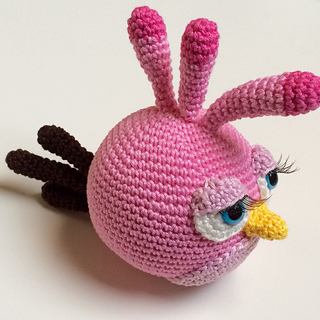 Ravelry: Stella, the Angry Bird pattern by Mandy Bruning