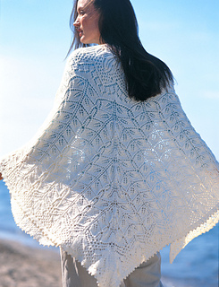 Ravelry: Heirloom Shawl / Lovely Lacy Shawl pattern by Patons
