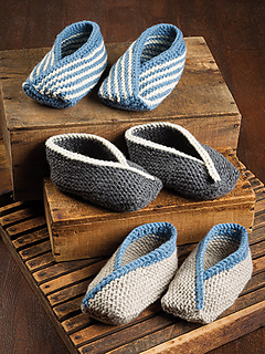 Ravelry: Adult Tiptoe Slippers (Knit) pattern by Lena ...