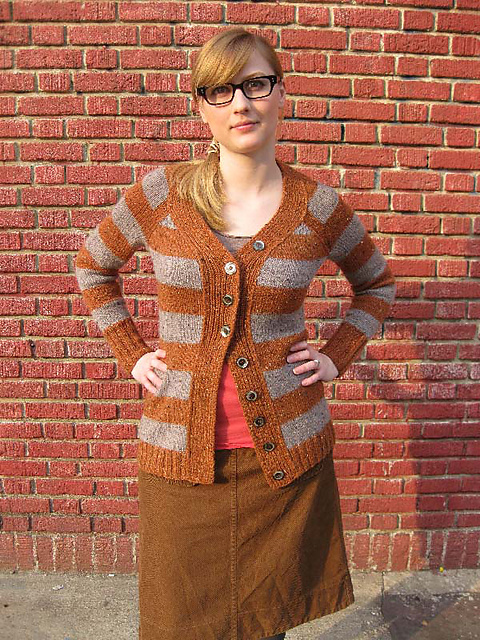 Bergen Street Cardigan hand knit sweater