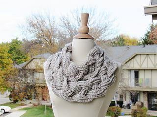 Ravelry: Double Layered Braided Cowl pattern by CrochetDreamz