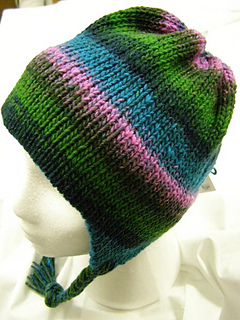 Ravelry: Machine Knit Chunky Earflap Hat pattern by Roni Knutson