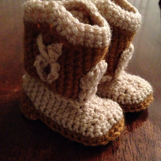 Ravelry: Baby Cowboy Booties pattern by Michael Sellick