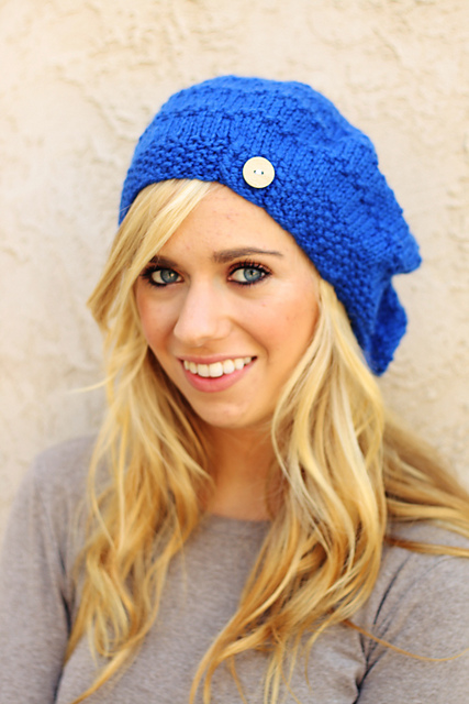 Free Pattern Friday Pacific Beach Beret by Topher Auyeung BeLoved Knits
