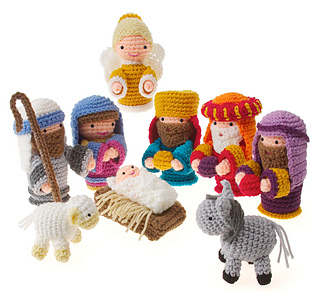 Ravelry: Amigurumi Nativity pattern by Carolyn Christmas