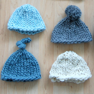 Ravelry: Super Bulky Newborn Hat pattern by Jen Geigley
