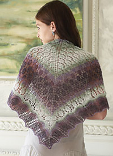 Ravelry: Pretty Triangle Shawl pattern by Patons
