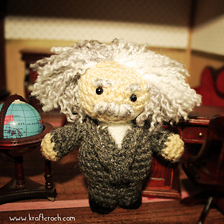Ravelry: kraftcrochs Albert Einstein amigurumi