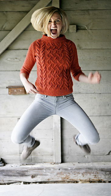 Beatnik Sweater knitty hand knit