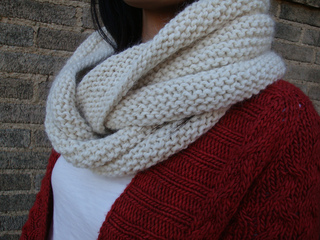 Ravelry: Garter Stitch Eternity Scarf pattern by Andrea ...